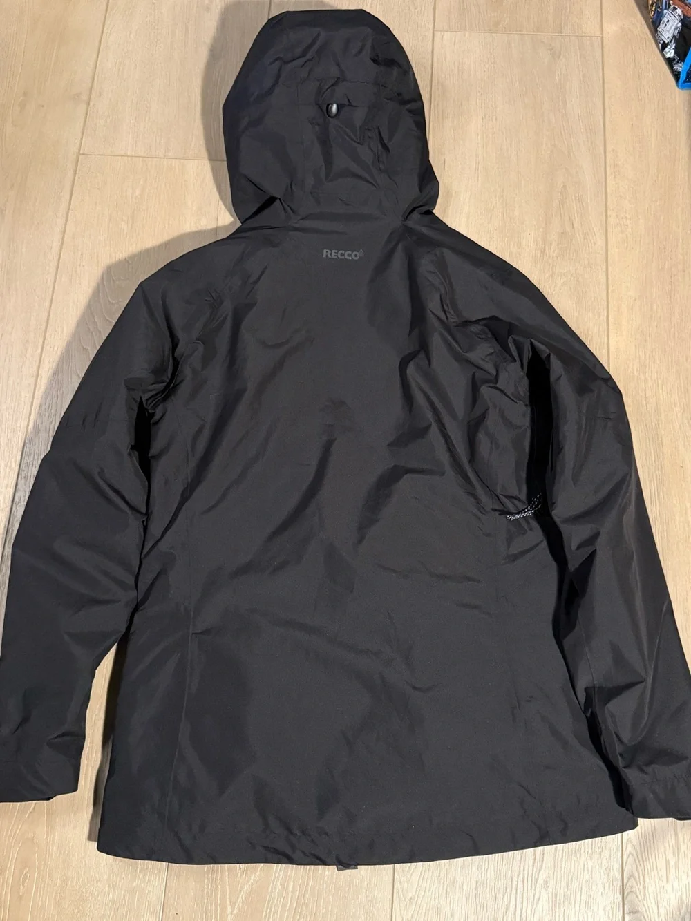 Patagonia 3-in-1 Powder Town Jacket Women's Size Medium in Black - Picture 6 of 15